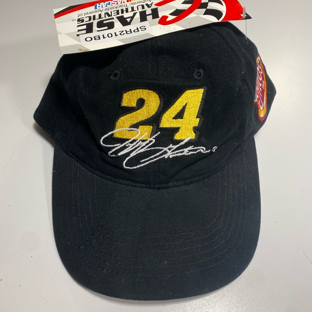Vintage Nascar Jeff Gordon Fritos Snapback Hat Chase Authentics Corduroy Hat NWT